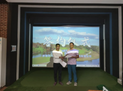 中通數(shù)字高爾夫攜手厚語(yǔ)時(shí)代，打造西南地區(qū)最大的室內(nèi)高爾夫?qū)W院